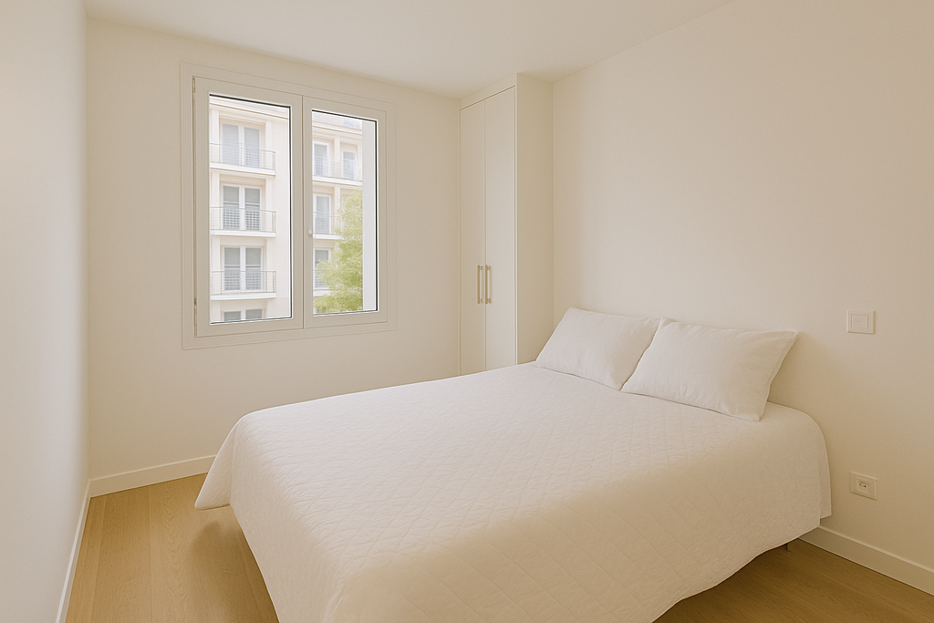 Grand studio restauré – 4e étage – Paris