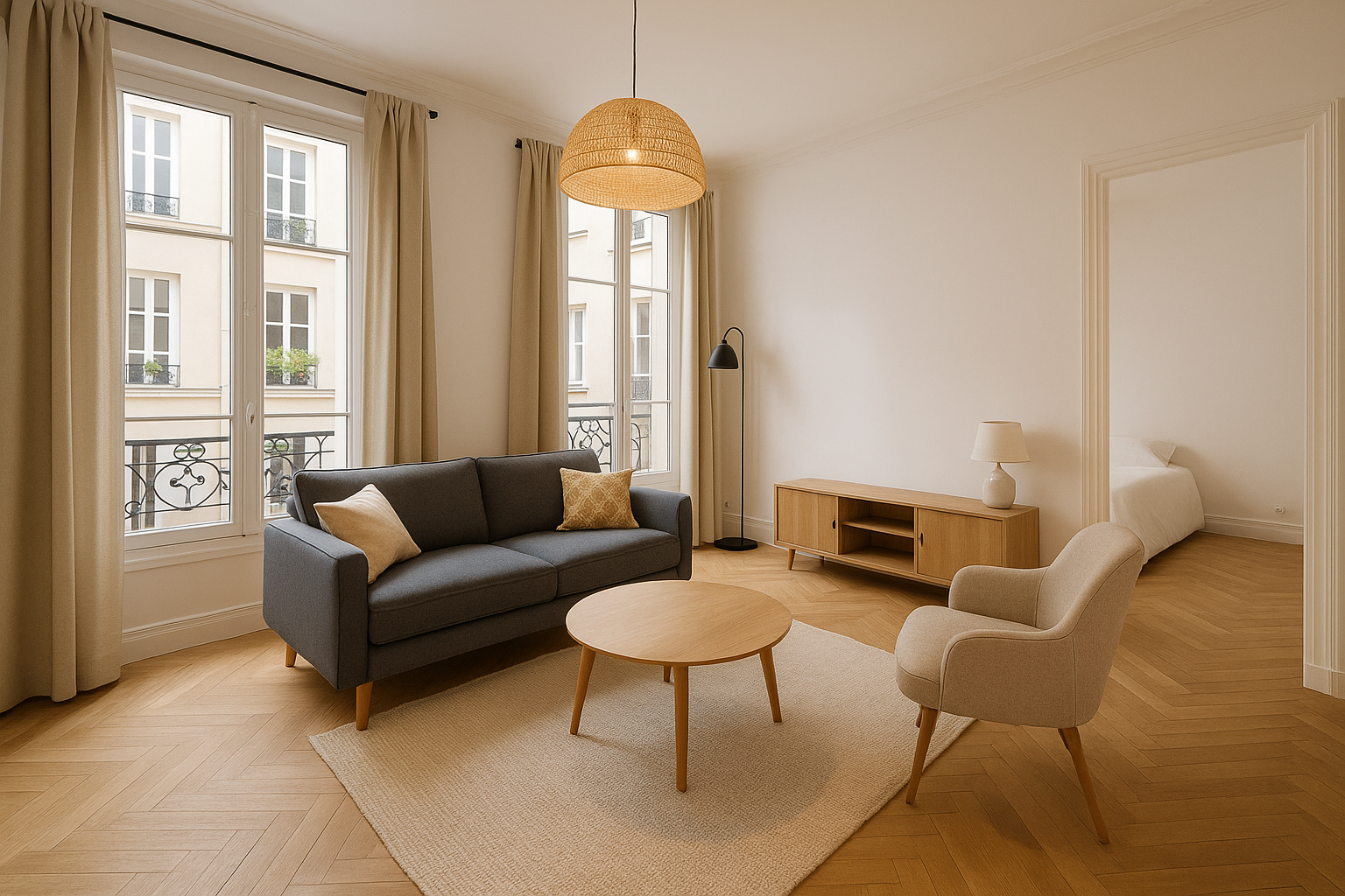 Appartement 2/3 pièces de charme – Rue de la Lavée – 53 m²